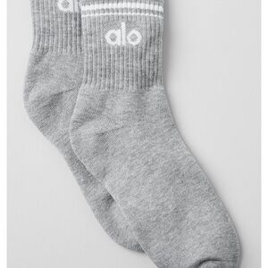 ALO Yoga Athletic Gray Socks